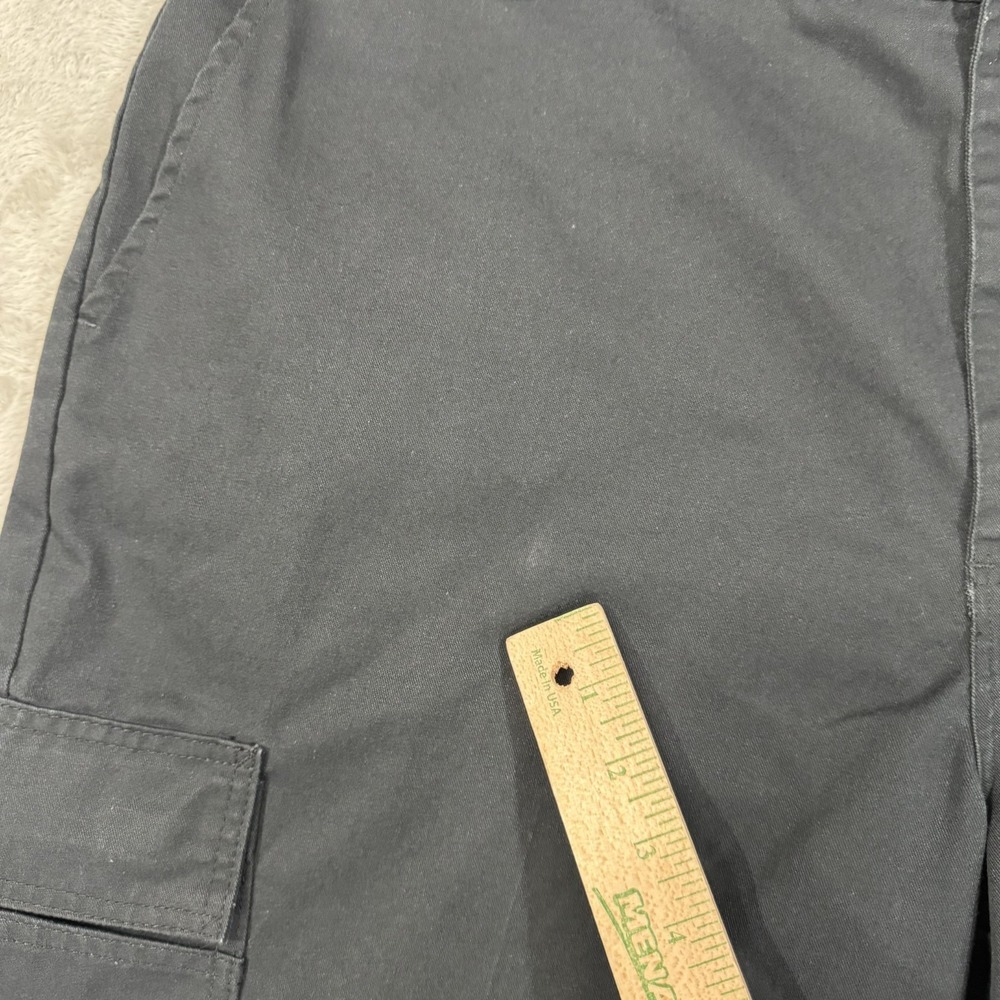 Dickies Shorts Mens 42 Black Cargo Relaxed Lightweight Workwear Twill High Rise - Picture 4 of 13